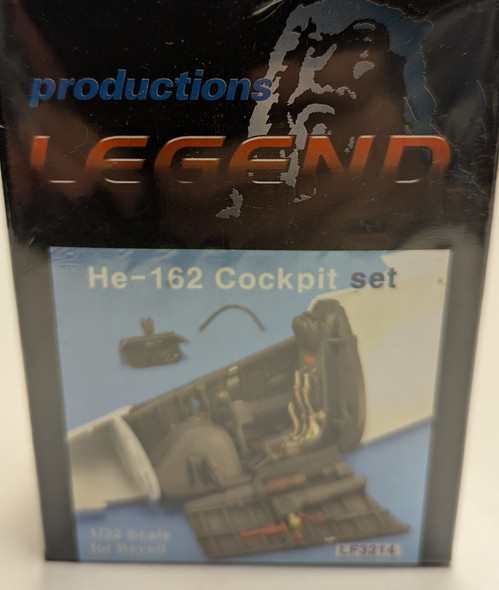 RESALE SHOP - Productions Legend He-162 Cockpit Set For 1/2 Revell