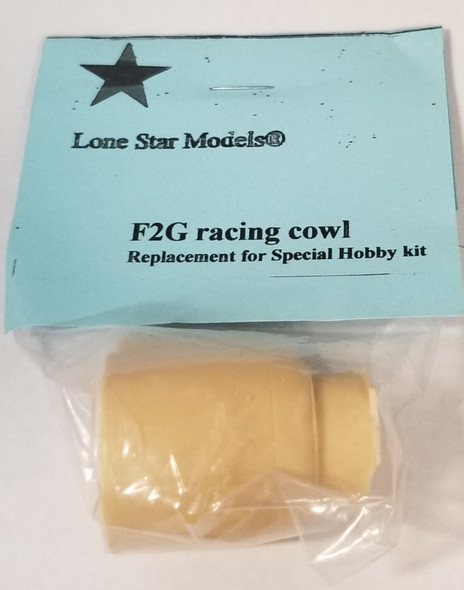 RESALE SHOP - Lone Star Models F2G Racing Cowl Replacement For Special Hobby Kit 1/48