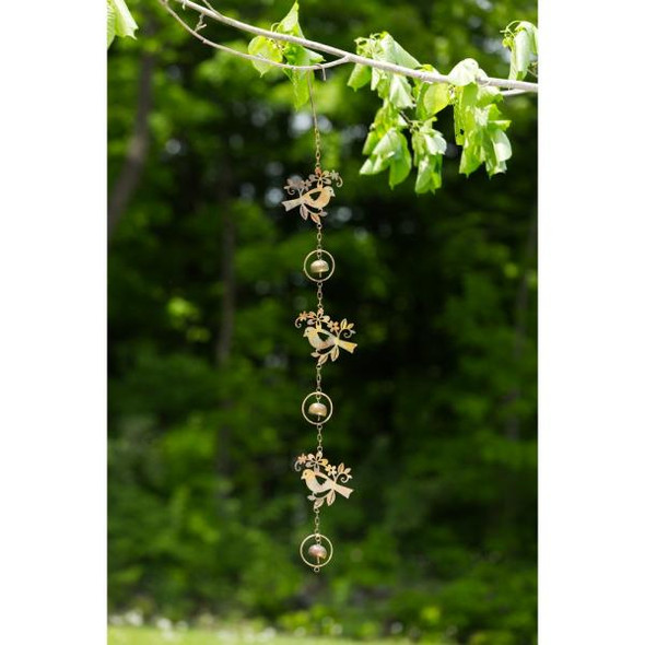 OakridgeStores.com | Ancient Graffiti - Triple Birds Flamed Ornament - Garden Hanging Decor - ANCIENTAG86158 638071790102