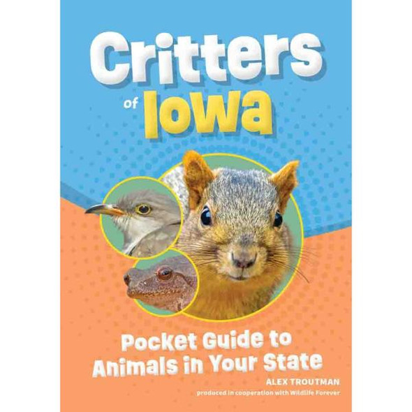 OakridgeStores.com | Adventure Keen - Critters of Iowa 2nd Edition - Pocket Wildlife Guide - AP53531 9781647553531