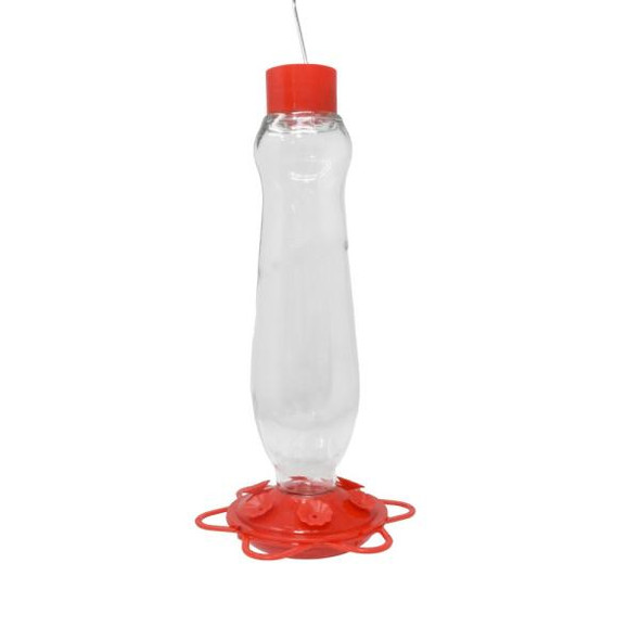 OakridgeStores.com | Backyard Essentials - Glass Bottle Hummingbird Feeder - 32oz Capacity - BE226 645194780262