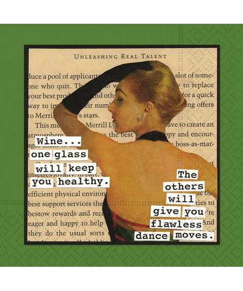 OakridgeStores.com | Design Design - Flawless Dance Moves - Cocktail Napkin - DESIGN62410049 732296422968