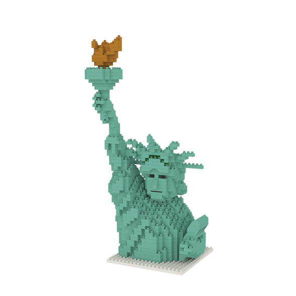 OakridgeStores.com | Impact Photographics - Statue of Liberty Mini Building Blocks Set - for Teens and Adults IMP90245 802285353792