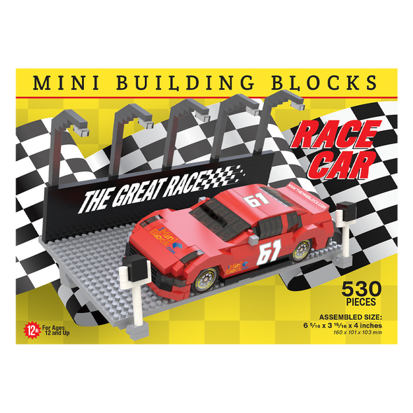 OakridgeStores.com | Impact Photographics - Stock Car Mini Building Blocks Set - for Teens and Adults - IMP92480 802285452747