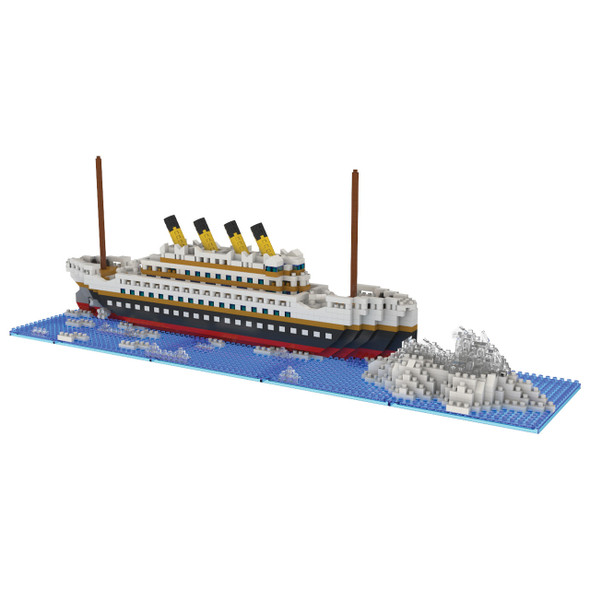 OakridgeStores.com | Impact Photographics - Titanic Mini Building Blocks Set - Historical Ship Model - IMP92488 802285457988