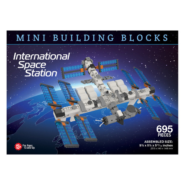 OakridgeStores.com | Impact Photographics - International Space Station Mini Building Blocks Set for Teens and Adults IMP92564 802285479522