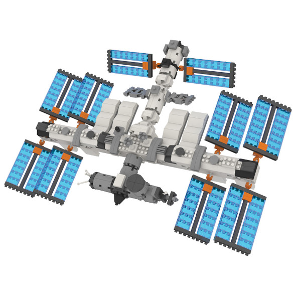 OakridgeStores.com | Impact Photographics - International Space Station Mini Building Blocks Set for Teens and Adults IMP92564 802285479522