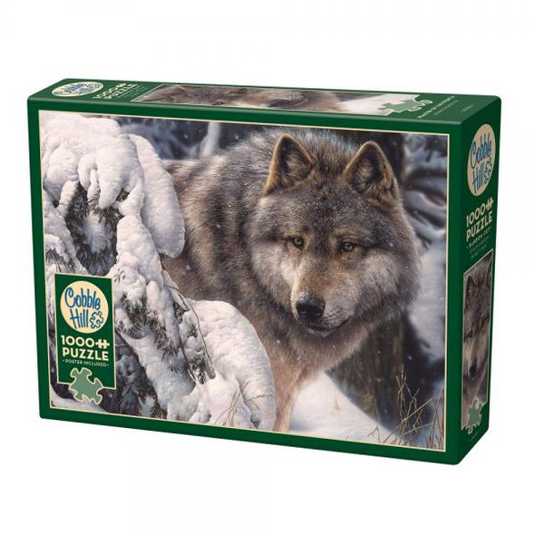 OakridgeStores.com | Cobble Hill - Master of the North - Wolf - 1000 Piece Puzzle - OMP40026 625012400268
