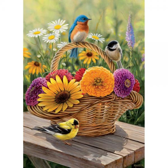 OakridgeStores.com | Cobble Hill - Summer Bouquet - 1000 Piece Puzzle - OMP40205 625012402057