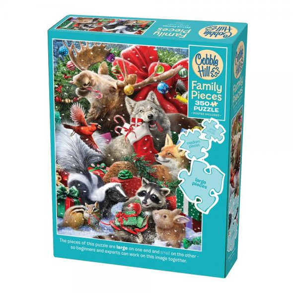 OakridgeStores.com | Cobble Hill - Festive Friends - 350 Piece Puzzle - OMP47035 625012470353