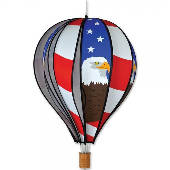 OakridgeStores.com | Premier Designs - Patriotic Eagle Hot Air Balloon - Spinning Outdoor Decor - PD25818 630104258184