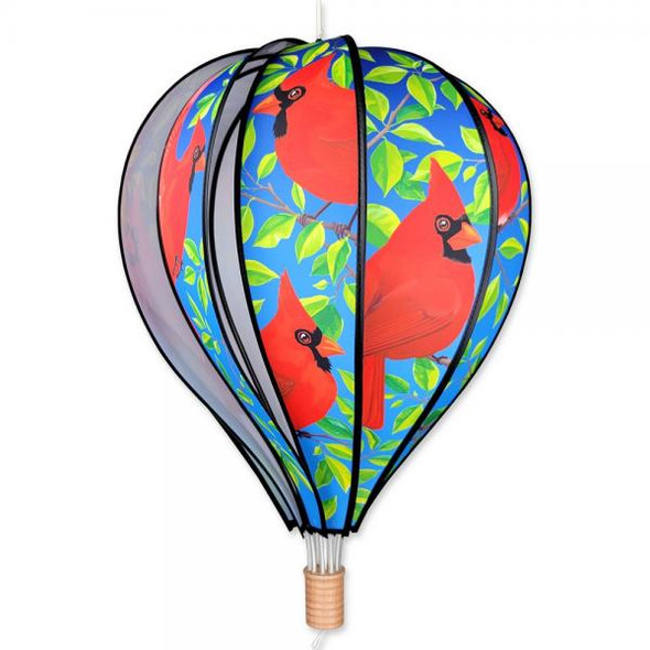 OakridgeStores.com | Premier Designs - Hot Air Balloon Cardinals - 22 inch Wind Spinner - PD25824 630104258245