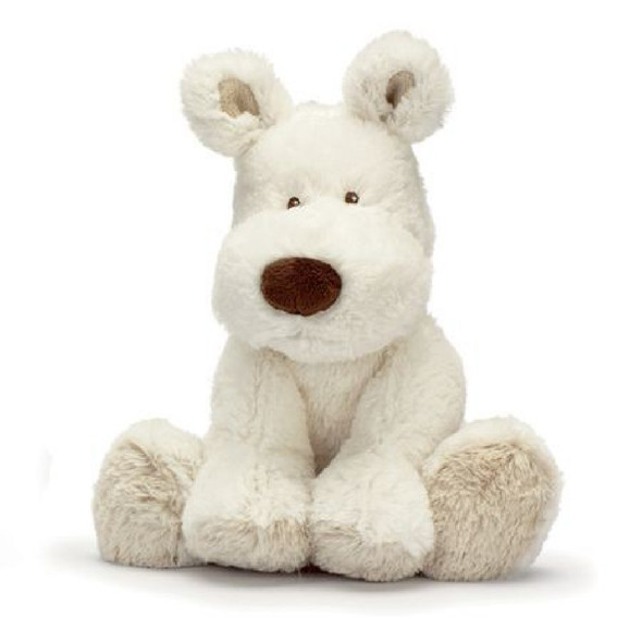 OakridgeStores.com | Teddykompaniet - Teddykompaniet 8" White Cream Dog - Plush Stuffed Animal for - TRI-2089 7331626020893