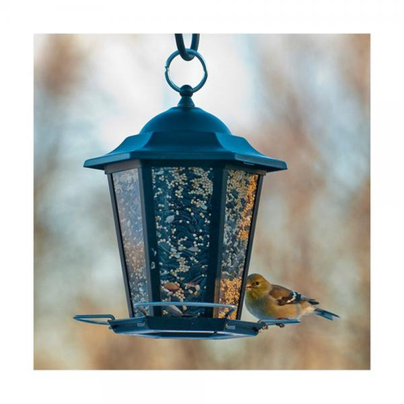 OakridgeStores.com | Woodlink - Audubon Black Carriage Lantern Feeder - Seed Feeder - WL23834 715038312871