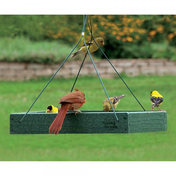 OakridgeStores.com | Woodlink - Going Green Platform Feeder - Recycled Material - WL24042 715038308331