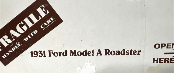 RESALE SHOP - Danbury Mint 1:24 1931 Ford Model A Roadster - L/N