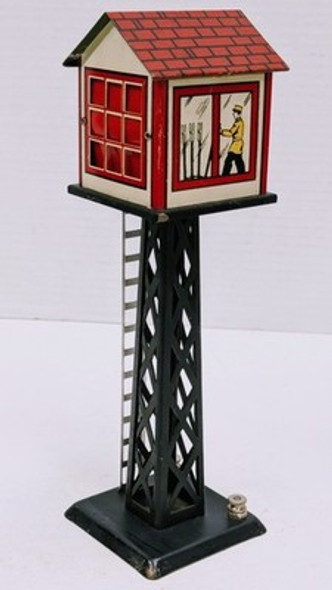RESALE SHOP - Marx Lighted Switch Tower - Preowned