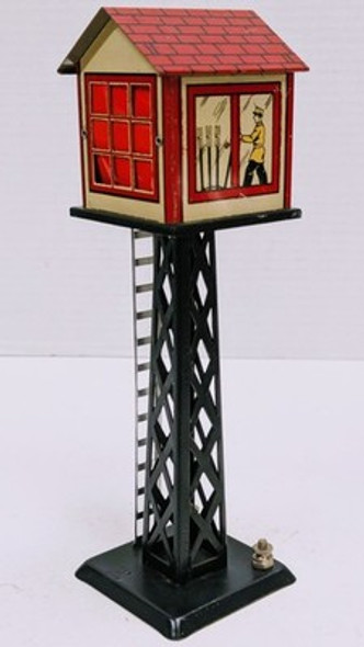 RESALE SHOP - Marx Lighted Switch Tower - Preowned