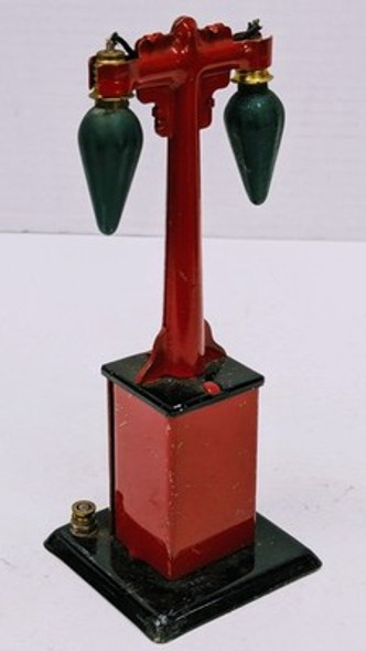 RESALE SHOP - Prewar Marx Twin Street Lamp - Preowned