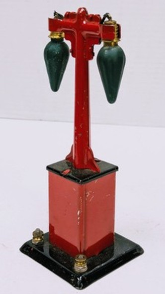 RESALE SHOP - Prewar Marx Twin Street Lamp - Preowned