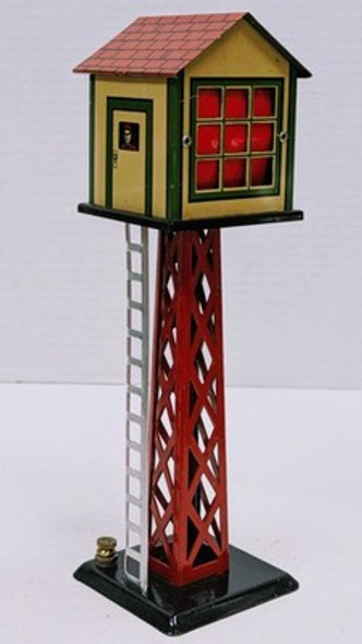 RESALE SHOP - Marx Lighted Switch Tower - Preowned