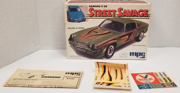 RESALE SHOP - MPC Street Savage #1-0737 Camaro Z-28 1/25 (Read)1978