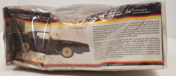 RESALE SHOP - Monogram #2743 '87 Pontiac Firebird GTA, 1:24 1987