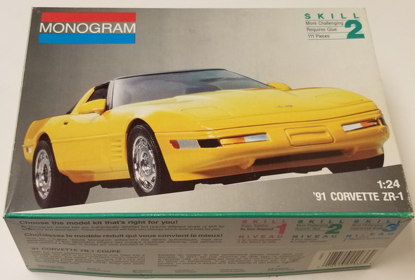 RESALE SHOP - Monogram 91 Chevrolet Corvette ZR-1 1991 1:24 #2936