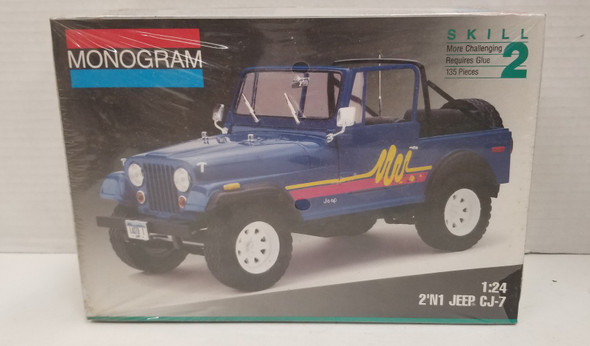 RESALE SHOP - Monogram 1/24 2'N1 JEEP CJ-7 #2966