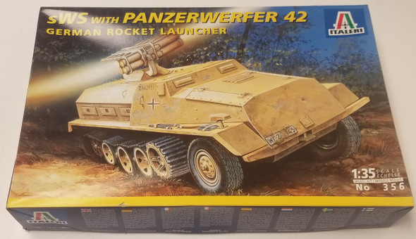 RESALE SHOP - ITALERI #356 1/35 SWS With PANZERWERFER 42 German Rocket Launcher