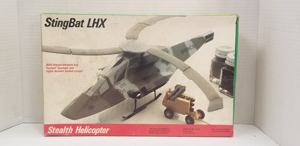 RESALE SHOP - Testors/Italeri/Rpm 1/48 StingBat LHX Stealth Helicopter #635 - NIOB