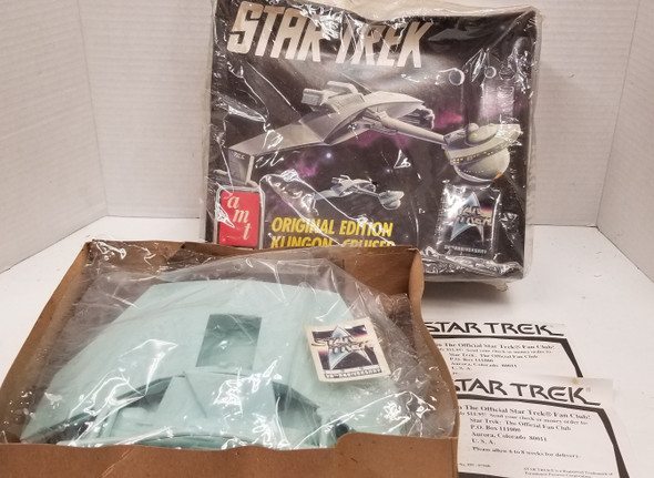 RESALE SHOP - AMT/ERTL Star Trek Original Edition Klingon Cruiser Cruiser #6743