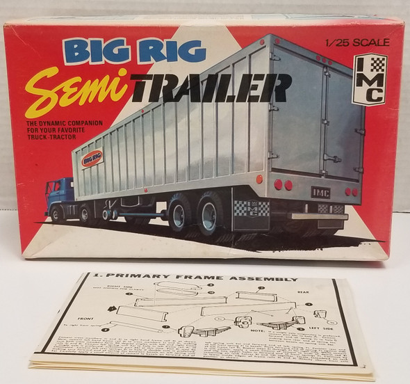 RESALE SHOP - IMC #702 Big Rig Semi Trailer 1/25