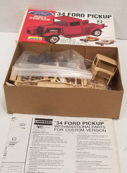 RESALE SHOP - Lindberg 1/25 '34 Ford Pickup #72155