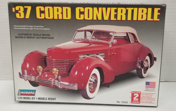 RESALE SHOP - Lindberg 1/25 '37 Cord Convertible #72323