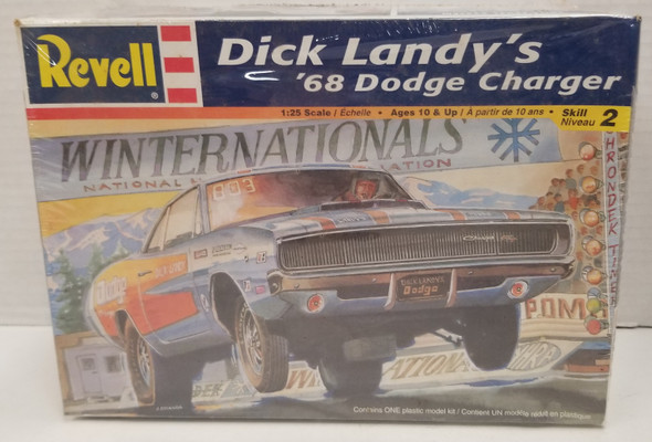 RESALE SHOP - Revell 1/25 Dick Langdy's '68 Dodge Charger #85-2573