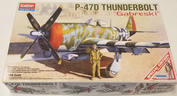 RESALE SHOP - Academy #I2222 P-47D Thunderbolt Gabreski 1/48