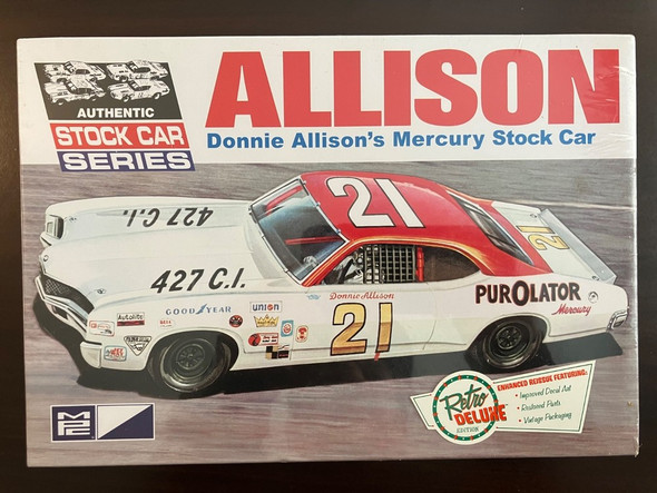 RESALE SHOP - MPC 1/25 Donnie Allison Mercury Stock Car Series No. 21 #MPC796/12