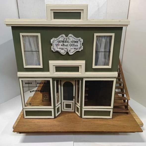 RESALE SHOP - OOAK 1:12 Dollhouse Miniature General Store & Post Office + Furniture & Decor
