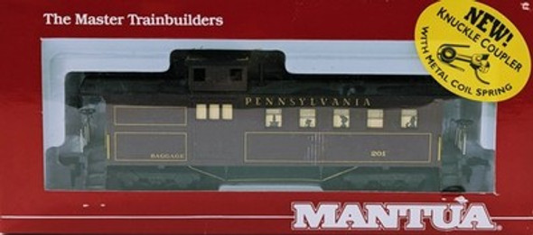 RESALE SHOP - Mantua HO Scale PRR Old Time Caboose #725-520 - Preowned