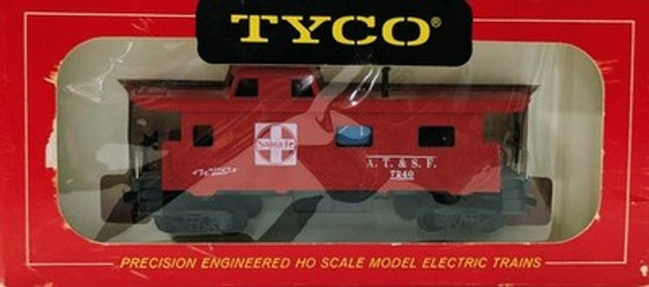 RESALE SHOP - Tyco HO Scale Santa Fe 8-Wheel Caboose - Preowned