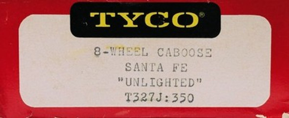 RESALE SHOP - Tyco HO Scale Santa Fe 8-Wheel Caboose - Preowned