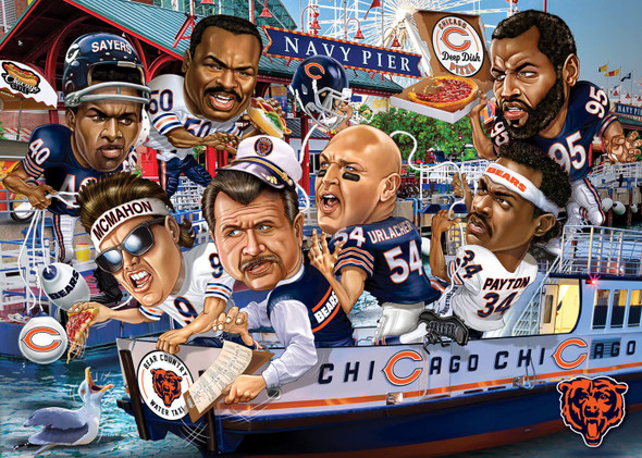 OakridgeStores.com | MasterPieces - NFL Chicago Bears All-Time Greats 500 Piece Jigsaw Puzzle CHB1100 705988017001