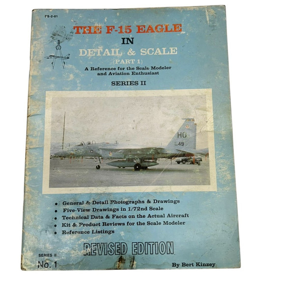 RESALE SHOP - Detail & Scale F-15 Eagle Pt.1 Reference Ser.2 No.1 Revised Ed.