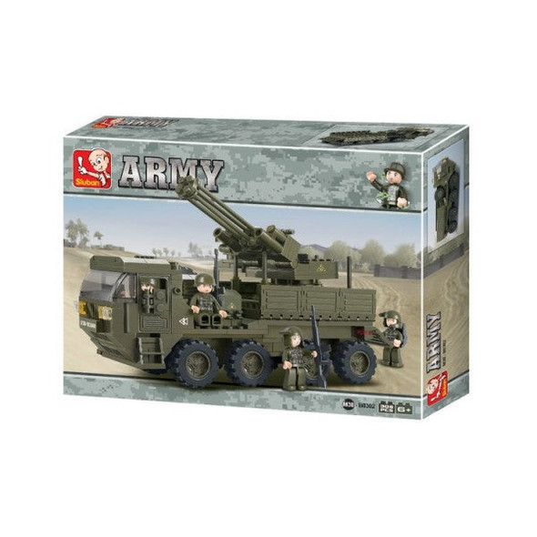 OakridgeStores.com | Sluban - Heavy Transporter Brick Building Set M38-B0302 6938242951283