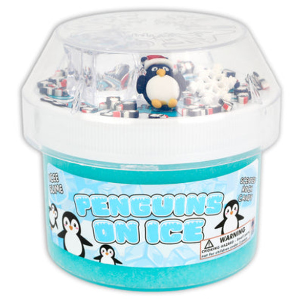 OakridgeStores.com | Dope Slime - Penquins on Ice Scented Slime G11248 850055867246