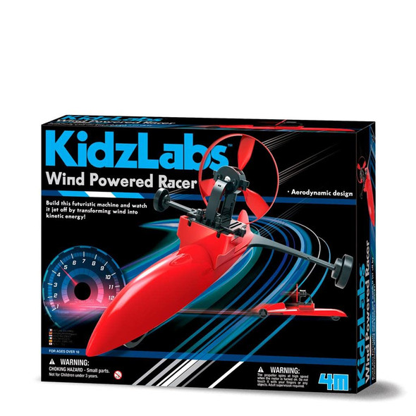 OakridgeStores.com | 4M - KidzLabs Wind Powered Racer - Science Activity Kit - T4M-03437 4893156034373