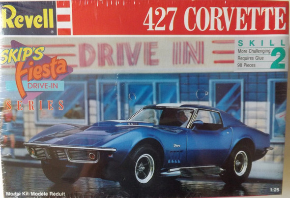 RESALE SHOP - Revell 1/25 1969 Chevrolet 427 Corvette SKIP's Fiesta Car #7427