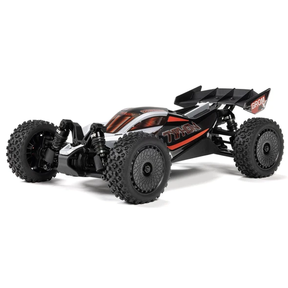 OakridgeStores.com | ARRMA - 1/16 Silver TYPHON GROM 223S DSC 4X4 RTR Brushless Buggy (Battery and Charger Sold Seperately) ARA2306ST1 5052127049092