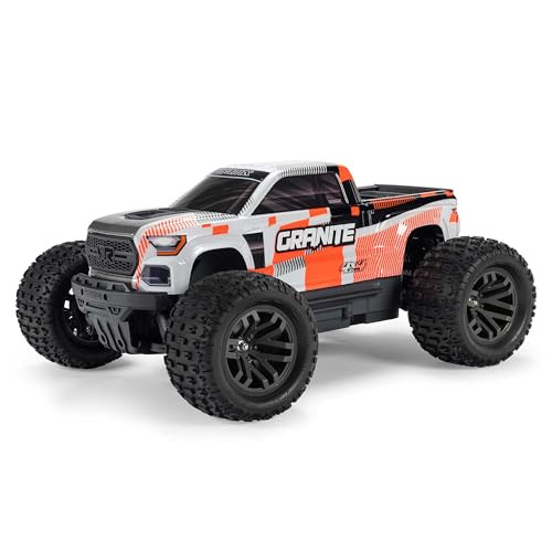 OakridgeStores.com | ARRMA - 1/10 Orange GRANITE 4X4 RTR Brushed RC Monster Truck - Battery & Charger Required - 4202V4T3 5052127050319